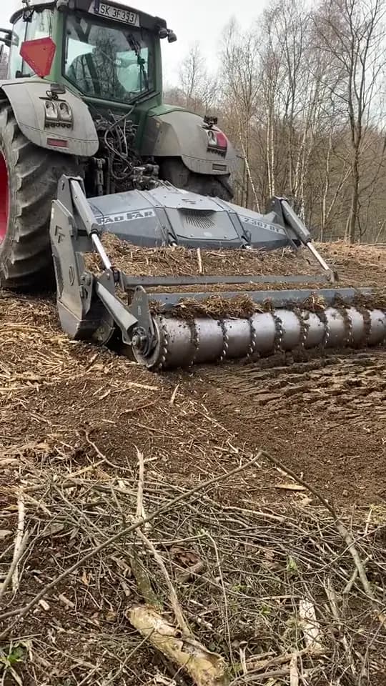 Głębokie frezowanie terenu